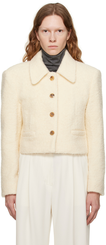 Blossom Off-White Barbie Jacket in ivory