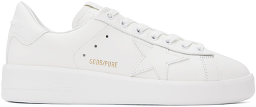 golden goose white purestar sneakers
