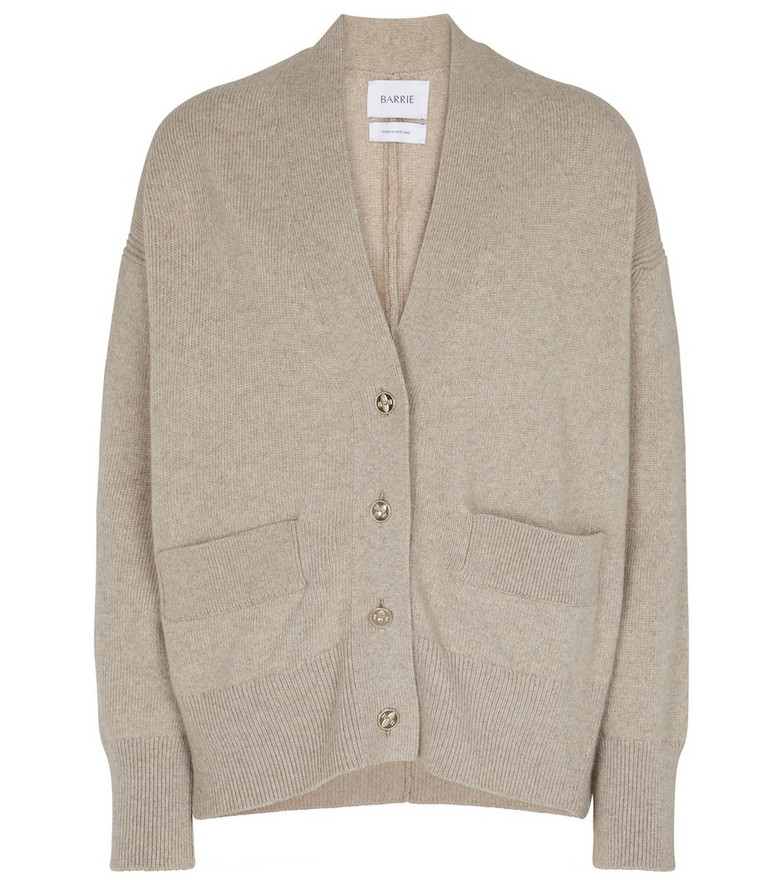 Barrie Cashmere cardigan in grey