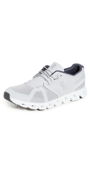 on cloud 5 sneakers glacier/white 13