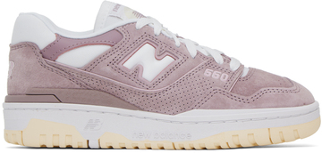 New Balance Purple BB550 Sneakers in lilac