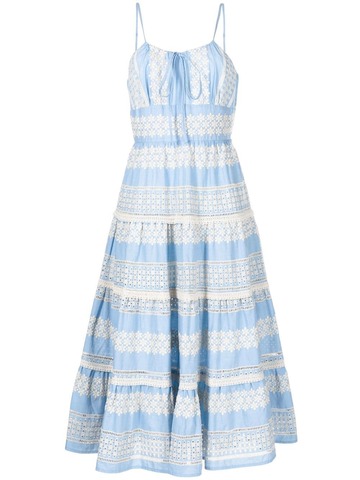 we are kindred valentina cut-out midi dress - blue