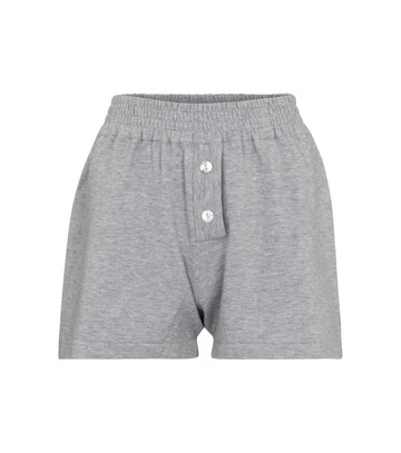 live the process exclusive to mytheresa â cashmere-blend shorts in grey