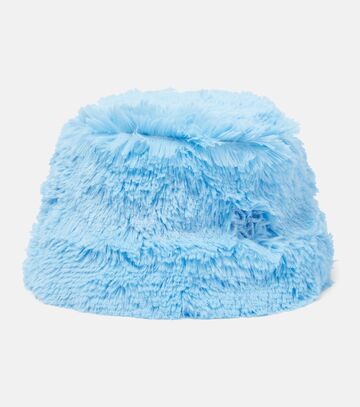 ruslan baginskiy teddy bucket hat in blue