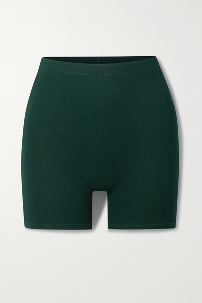 LESET - Rio Stretch-jersey Shorts - Green