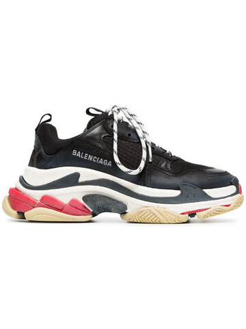 Balenciaga Triple S lace-up sneakers in black