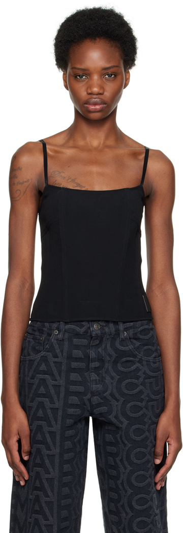 marc jacobs black 'the structured' camisole
