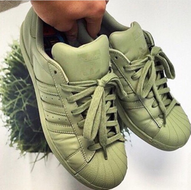 adidas military green shoes