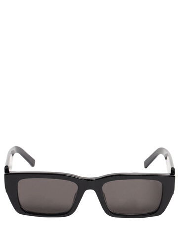 palm angels palm squared acetate sunglasses in black / grey