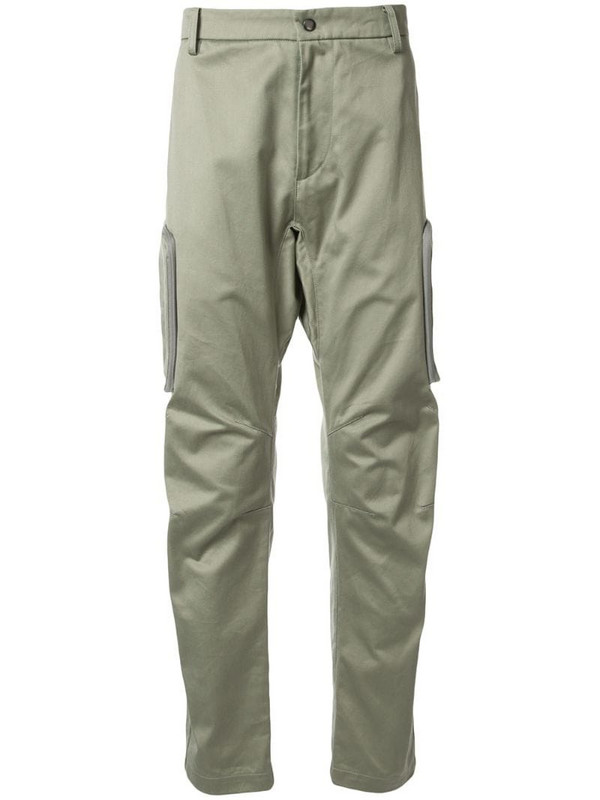 Makavelic technical cargo trousers in green