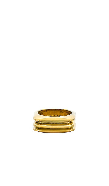 Jenny Bird Cutout Ring in Metallic Gold