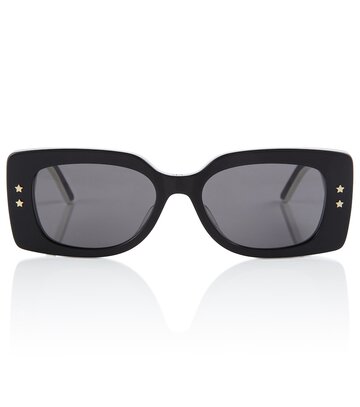dior eyewear diorpacific s1u square sunglasses in black