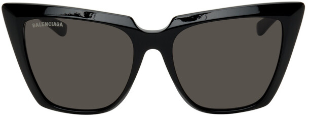 Balenciaga Black Everyday Tip Sunglasses