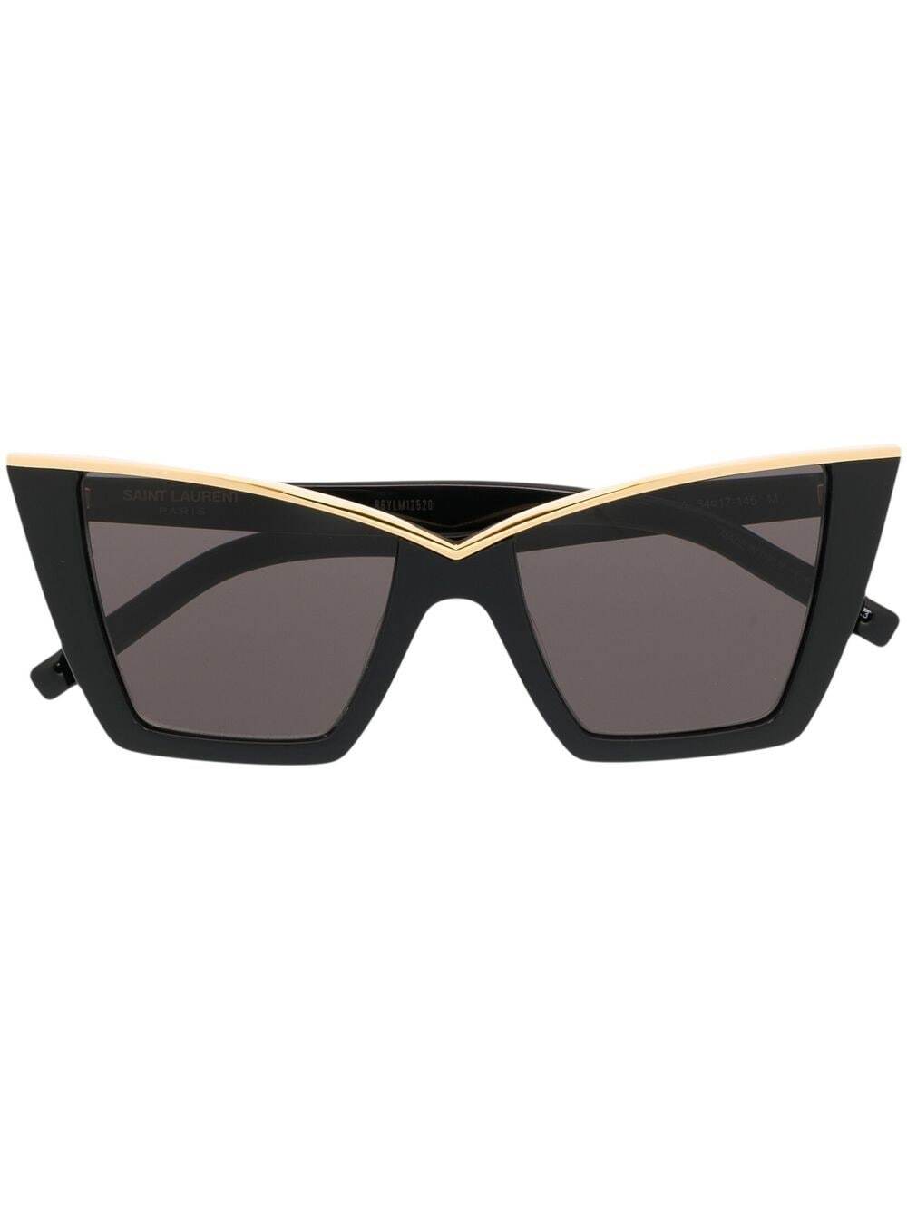 Saint Laurent Eyewear SL570 cat-eye sunglasses - Black