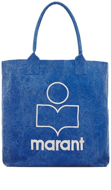 isabel marant yenky tote in blue
