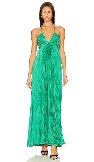 a.l.c. a.l.c. angelina ii gown in green