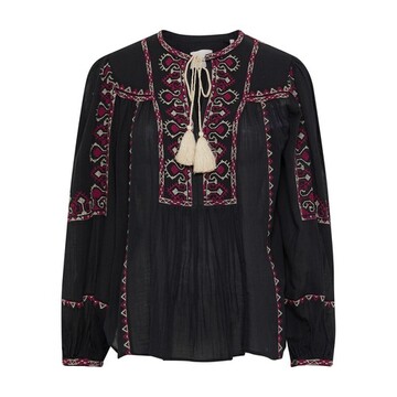 Isabel Marant Etoile Kiledia-GE blouse in black