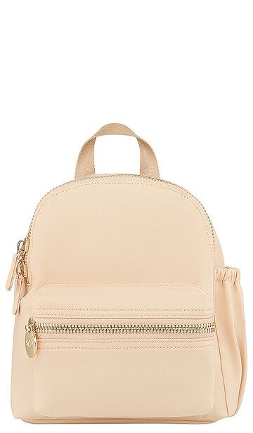 stoney clover lane micro classic backpack in tan in sand