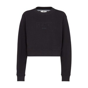 Fendi Jersey Sweatshirt in noir