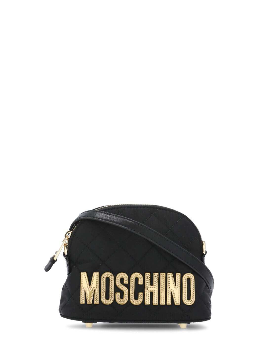 Moschino Shoulder Bag With Logo in nero