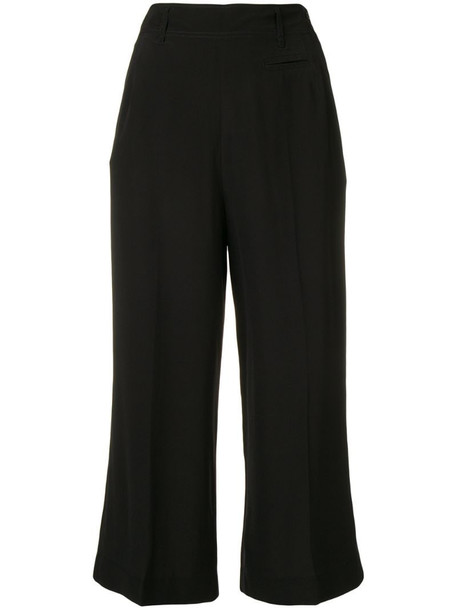 Prada Pre-Owned 1990's cropped trousers in black