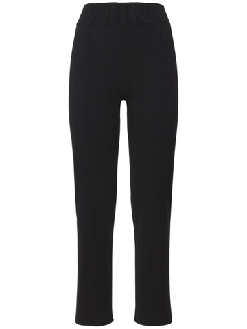 CASASOLA Pure Cashmere Crop Pants in black