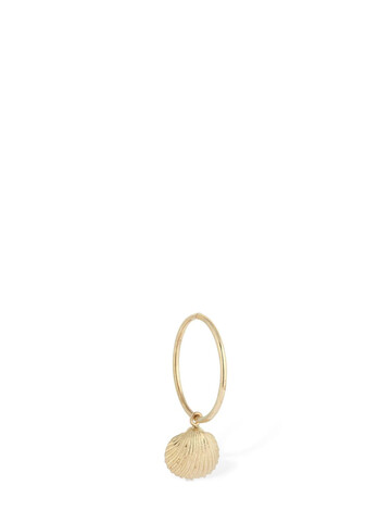 Lil Hoop Small Cher Mono Earring in gold