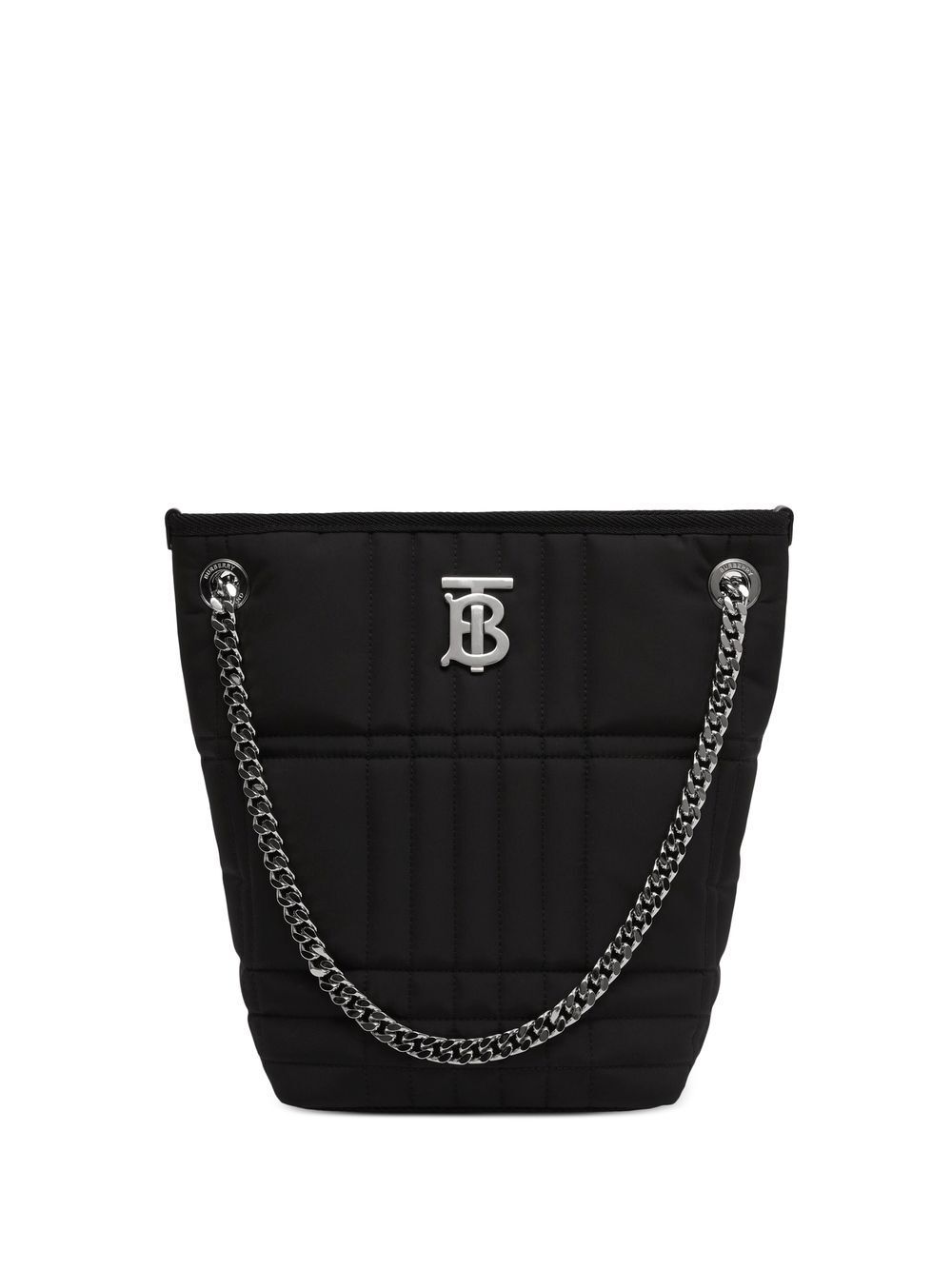 Burberry Lola small quilted bucket bag - Black