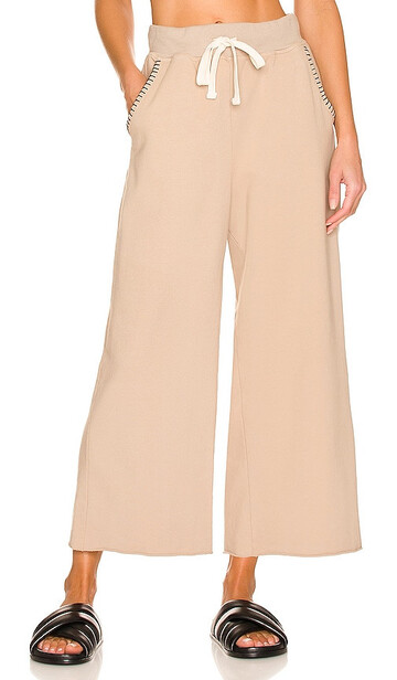 Electric & Rose Bedford Pant in Beige in sand