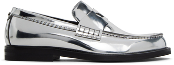 gcds silver wirdo loafers