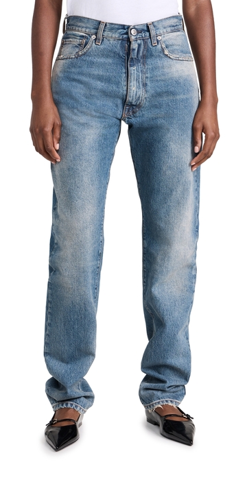 maison margiela 5-pocket origin denim jeans light classic wash 26