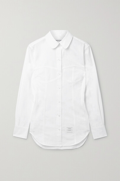 Thom Browne - Cotton-poplin Shirt - White