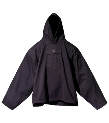 Yeezy Gap Engineered by Balenciaga Sateen hoodie in black