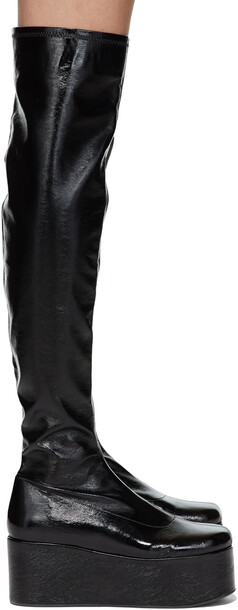 Simon Miller Black Tall Coaster Vegan Boots