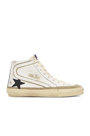 golden goose star list shoe in white