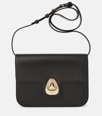 A.P.C. A.P.C. Astra Small leather shoulder bag in black
