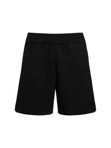 adidas performance zone shorts in black