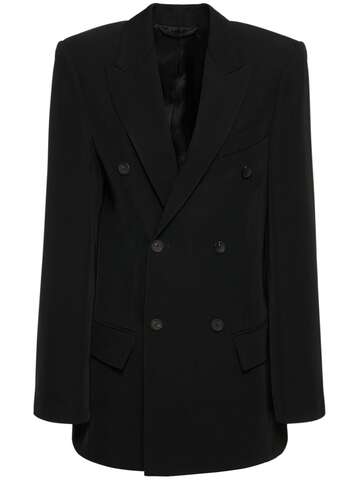 BALENCIAGA Technical Tailoring Twill Jacket in black