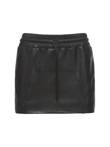 TOM FORD Nappa Leather Mini Skirt in black