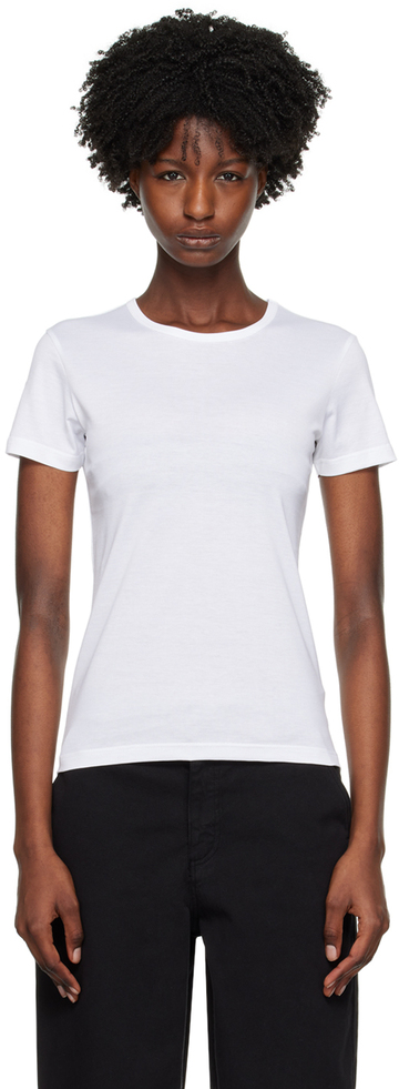 sunspel white classic t-shirt