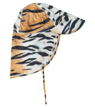 Molo Baby Nando tiger-print sun hat