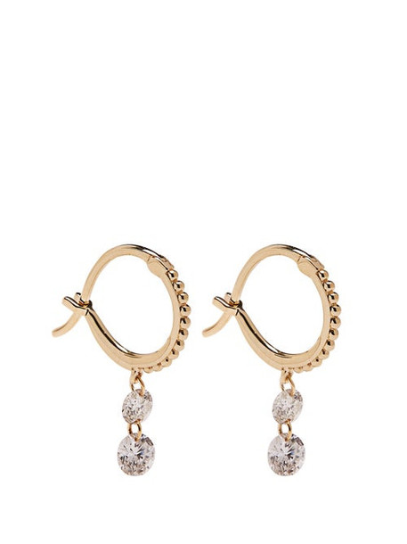 Raphaele Canot - Set Free Diamond & Yellow-gold Earrings - Womens - Gold