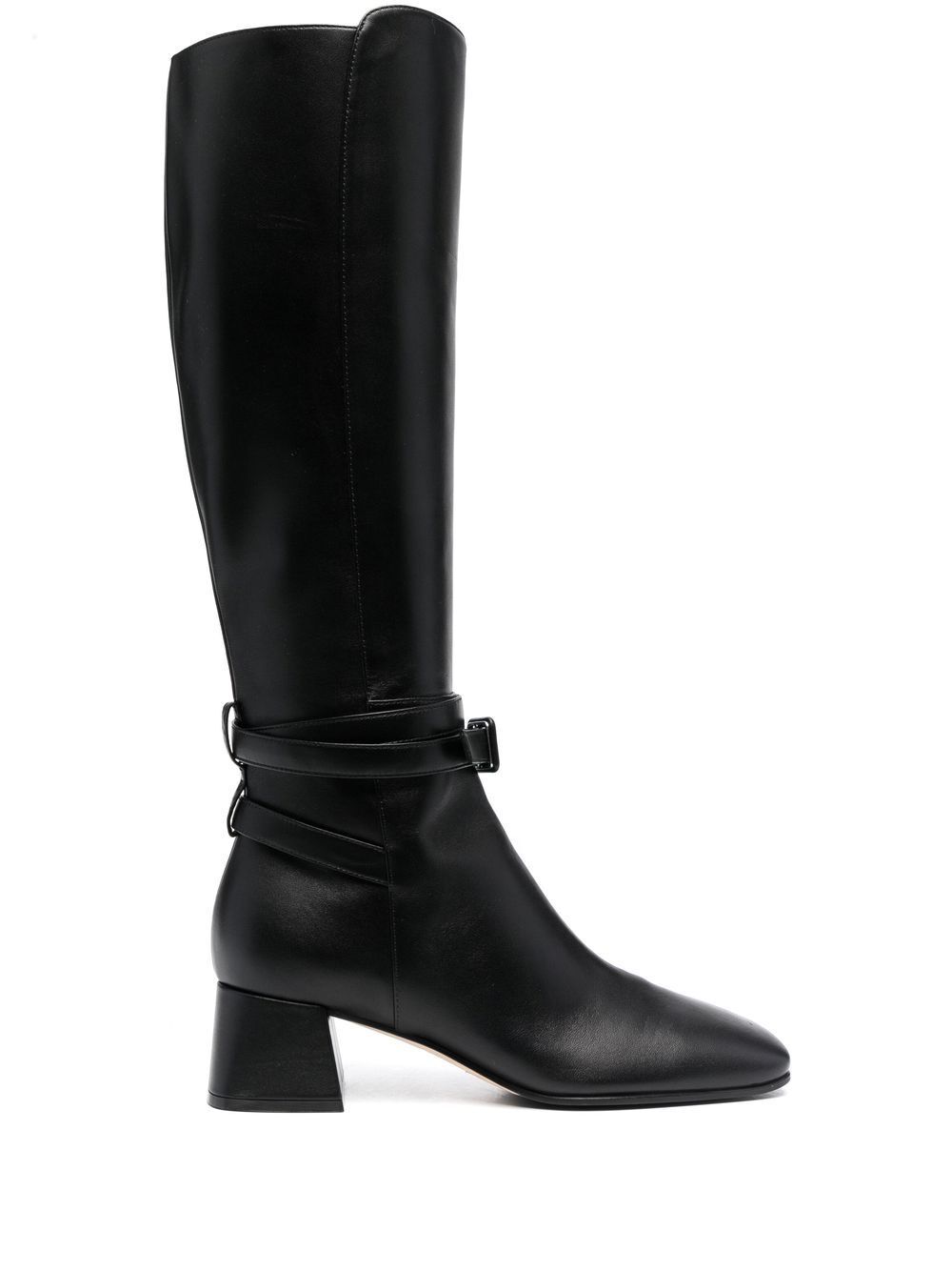 Sergio Rossi 450mm block-heeled boots - Black