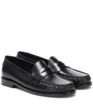 Saint Laurent Leather loafers in black
