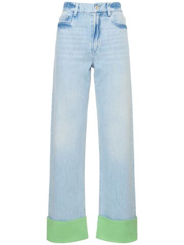 wandler poppy high rise denim straight jeans
