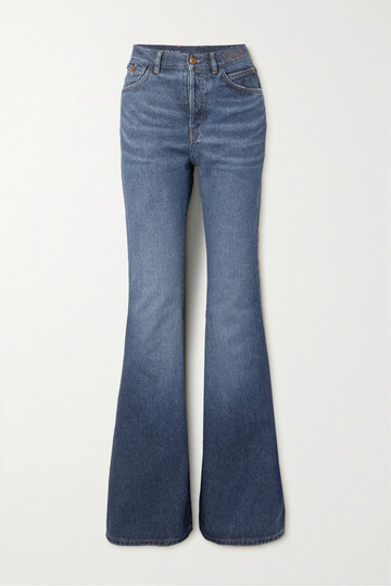 Chloé Chloé - + Net Sustain Merapi Recycled High-rise Flared Jeans - Blue