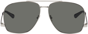 saint laurent silver sl 653 leon sunglasses