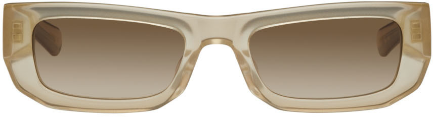 FLATLIST EYEWEAR Off-White Bricktop Sunglasses in grey
