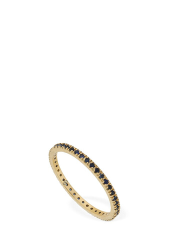 VANZI Annagreta Thin 18kt Gold & Sapphire Ring