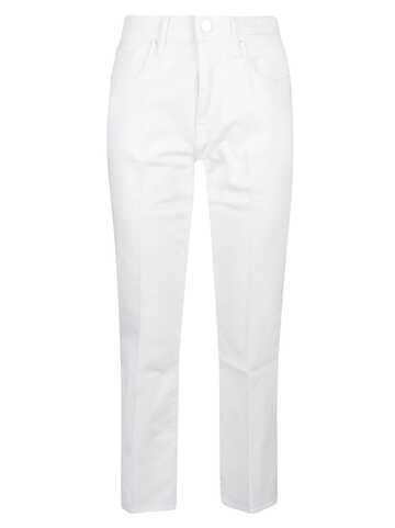 Flare Crop Fit Jeans Victoria Jacob Cohen in white